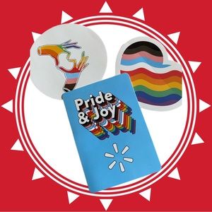 Walmart Associate Stickers Badge Reel Pins Pride New Assortment